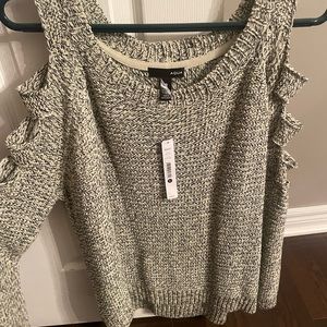 Aqua sweater from Nordstrom. Size large.
